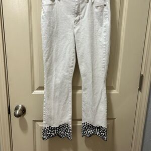White House Black Market Jeans Boot Crop Size 4